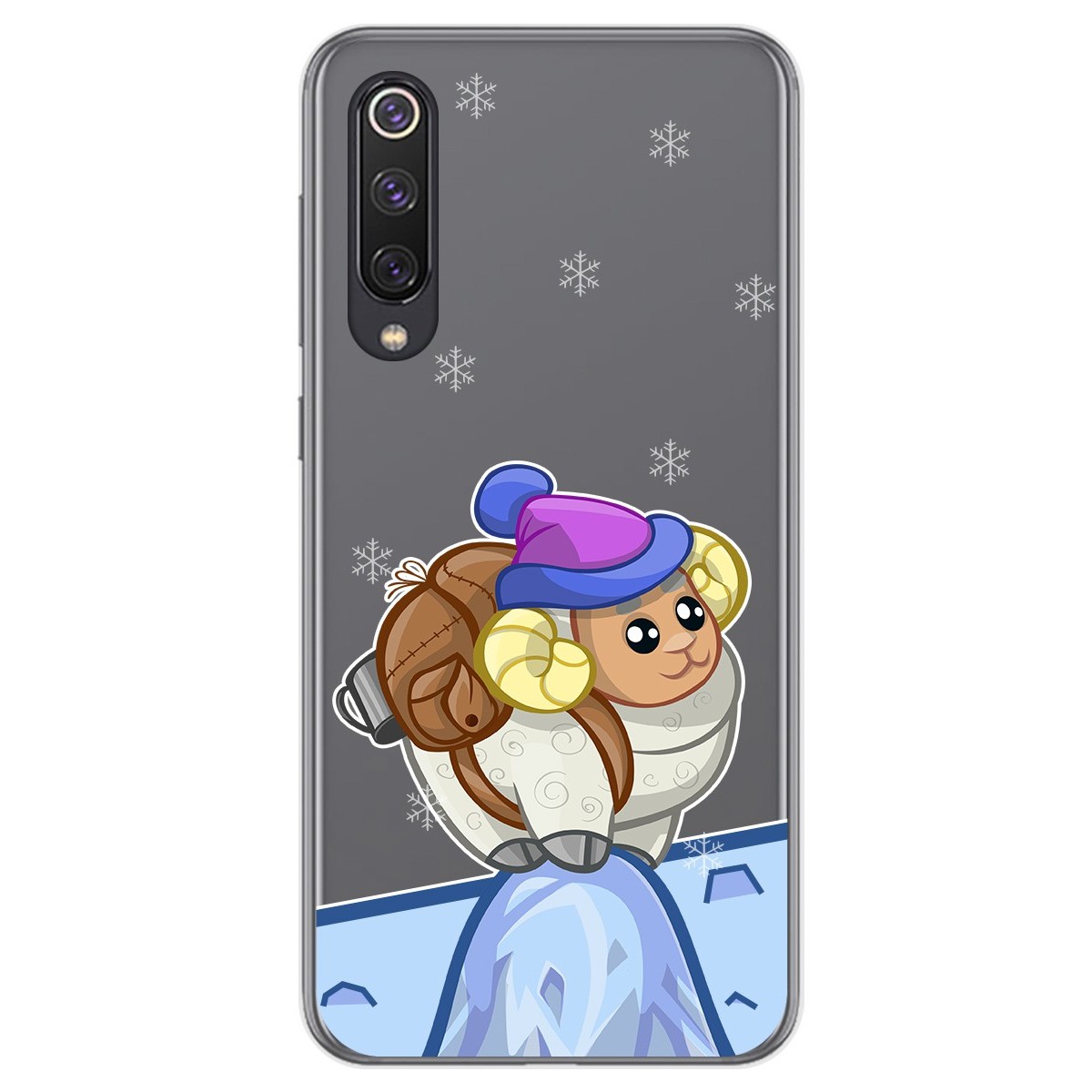 Funda Gel Transparente para Xiaomi Mi 9 SE diseño Cabra Dibujos