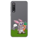 Funda Gel Transparente para Xiaomi Mi 9 SE diseño Conejo Dibujos