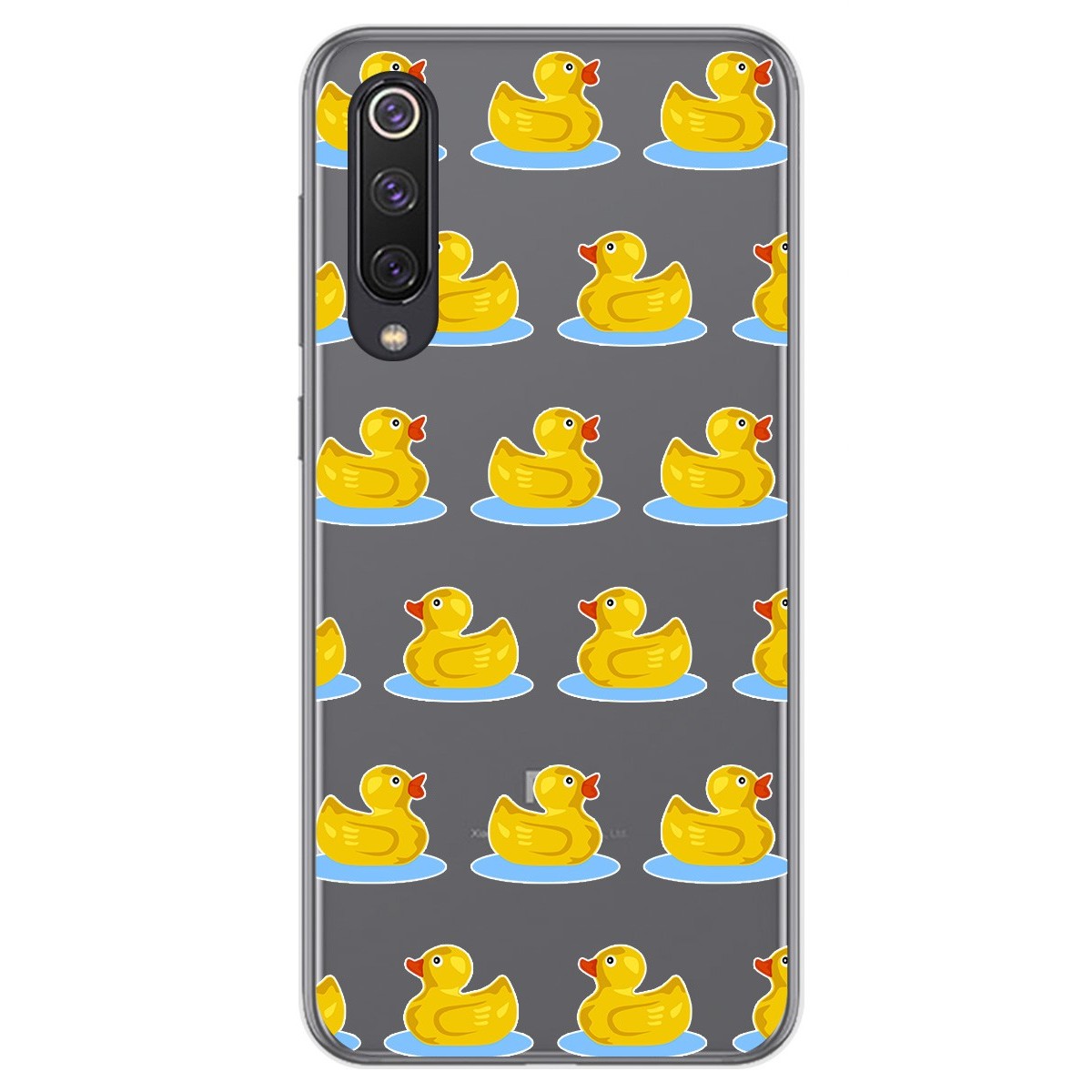 Funda Gel Transparente para Xiaomi Mi 9 SE diseño Pato Dibujos