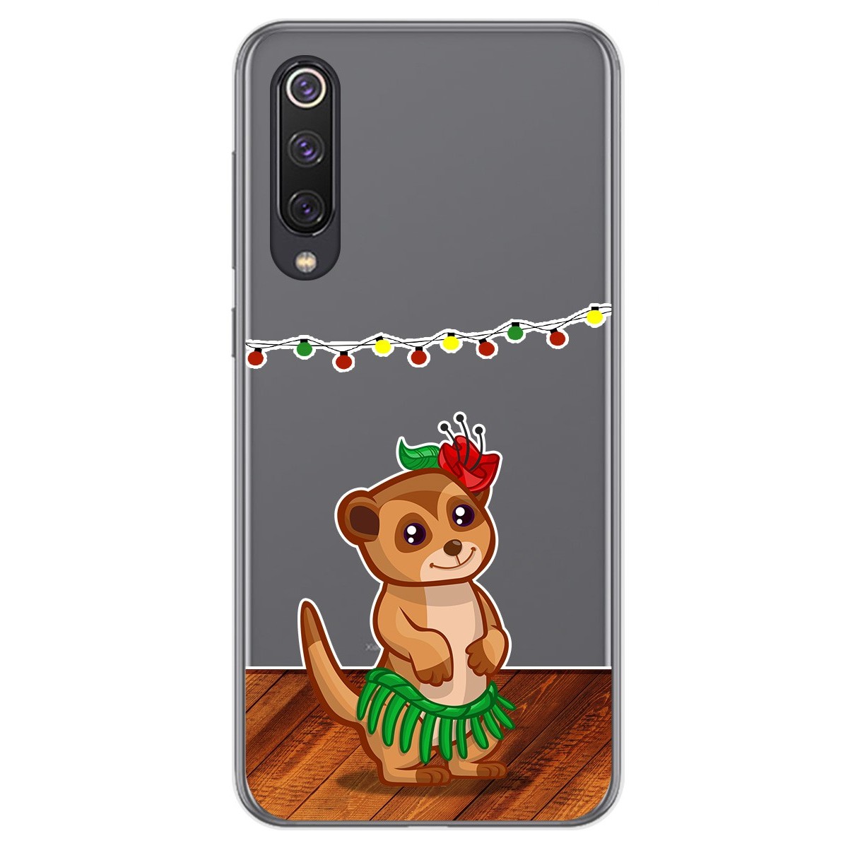 Funda Gel Transparente para Xiaomi Mi 9 SE diseño Suricata Dibujos