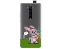 Funda Gel Transparente para Xiaomi Mi 9T / Mi 9T Pro diseño Conejo Dibujos
