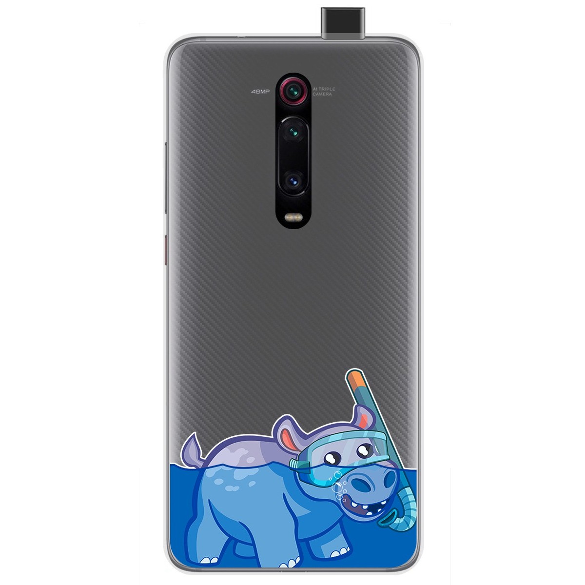 Funda Gel Transparente para Xiaomi Mi 9T / Mi 9T Pro diseño Hipo Dibujos