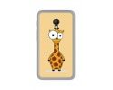 Funda Gel Tpu para Orange Rise 51 / Alcatel Pixi 4 (5) 4G / Vodafone Smart Turbo 7 Diseño Jirafa Dibujos