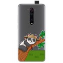 Funda Gel Transparente para Xiaomi Mi 9T / Mi 9T Pro diseño Panda Dibujos