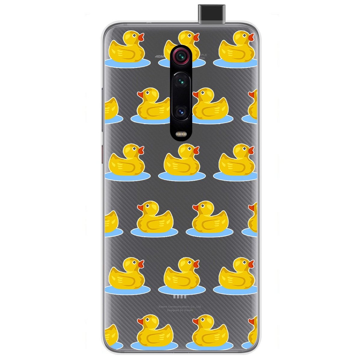 Funda Gel Transparente para Xiaomi Mi 9T / Mi 9T Pro diseño Pato Dibujos