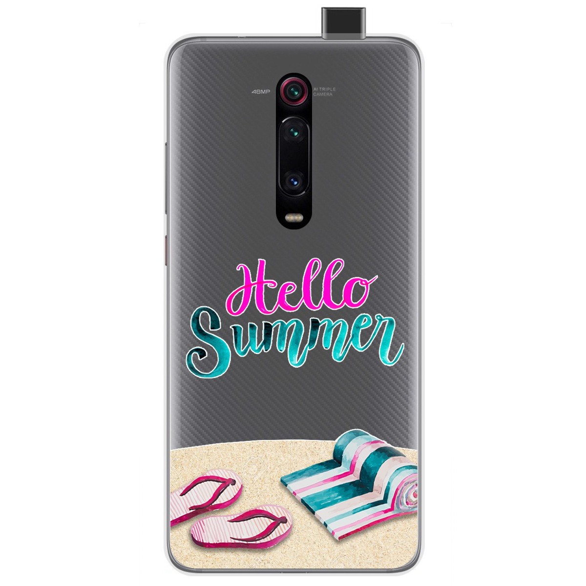 Funda Gel Transparente para Xiaomi Mi 9T / Mi 9T Pro diseño Summer Dibujos