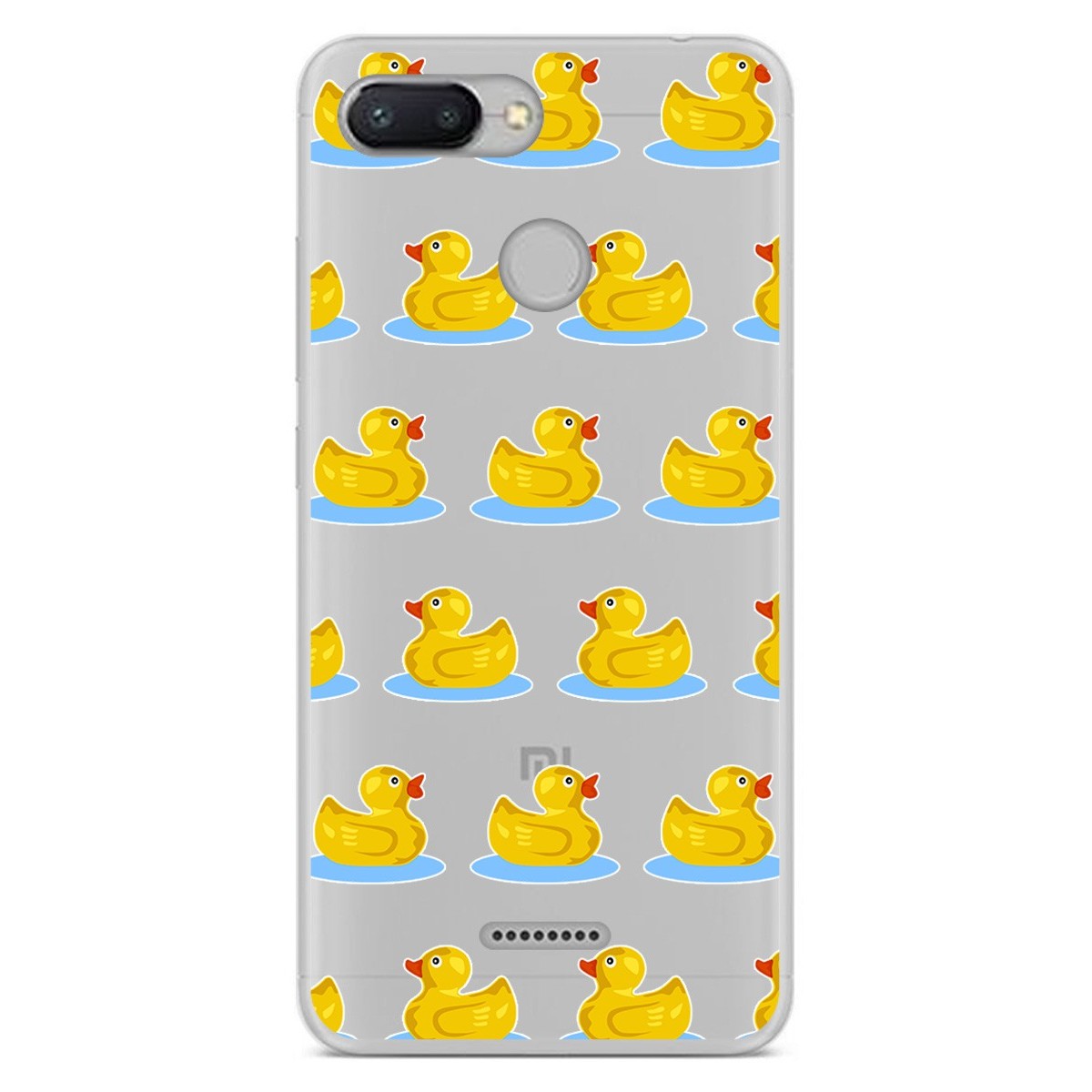 Funda Gel Transparente para Xiaomi Redmi 6 diseño Pato Dibujos