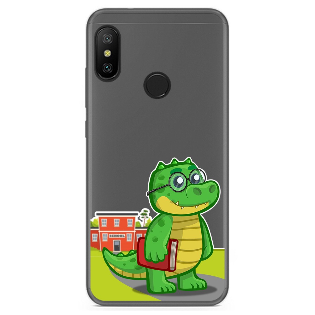 Funda Gel Transparente para Xiaomi Redmi 6 Pro / Mi A2 Lite diseño Coco Dibujos