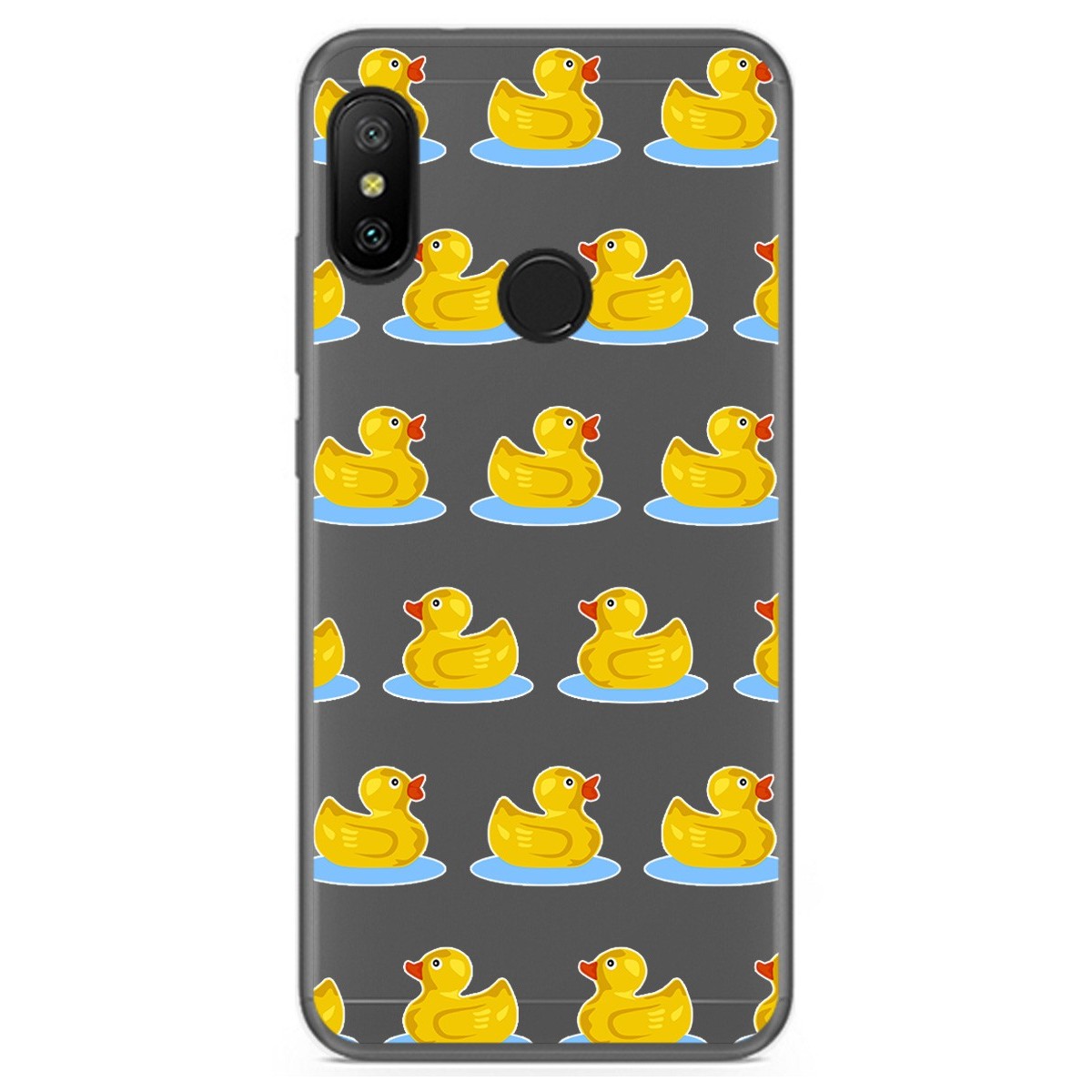 Funda Gel Transparente para Xiaomi Redmi 6 Pro / Mi A2 Lite diseño Pato Dibujos
