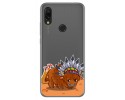 Funda Gel Transparente para Xiaomi Redmi 7 diseño Bufalo Dibujos