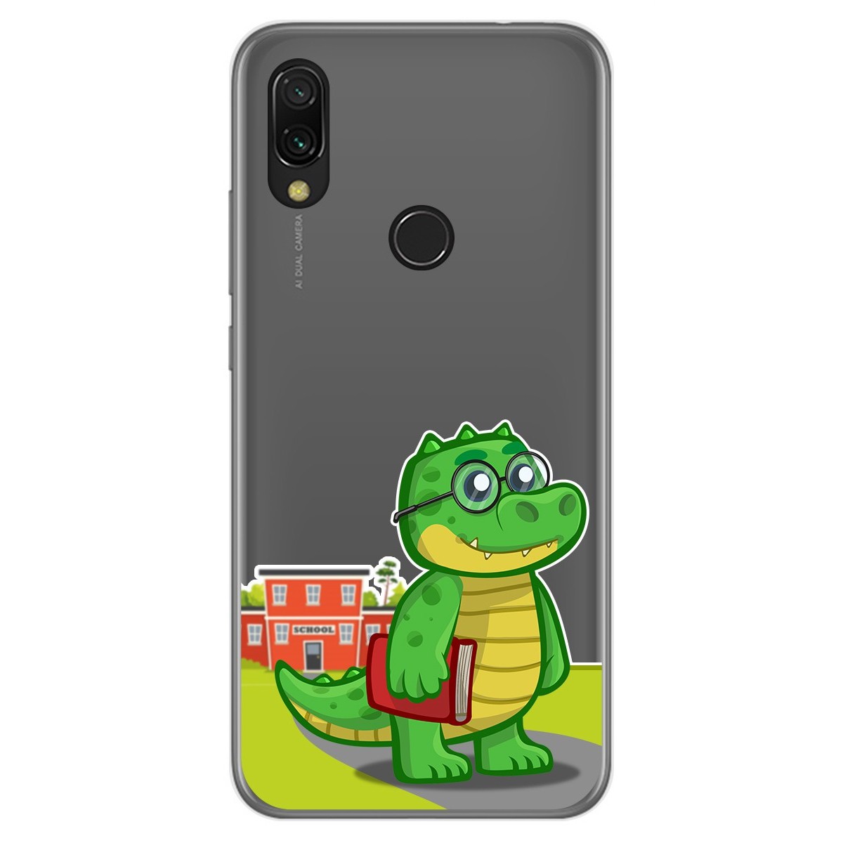 Funda Gel Transparente para Xiaomi Redmi 7 diseño Coco Dibujos