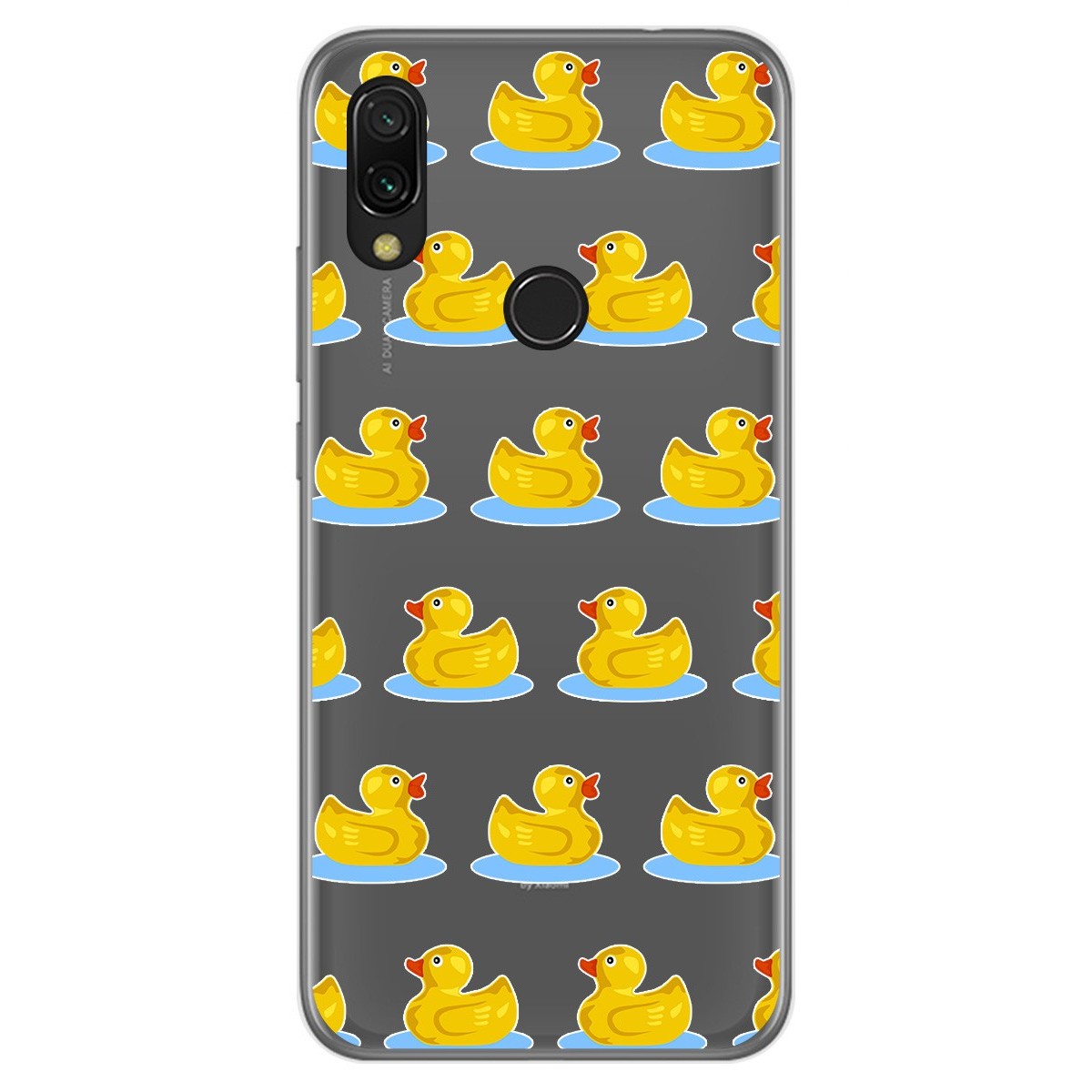 Funda Gel Transparente para Xiaomi Redmi 7 diseño Pato Dibujos