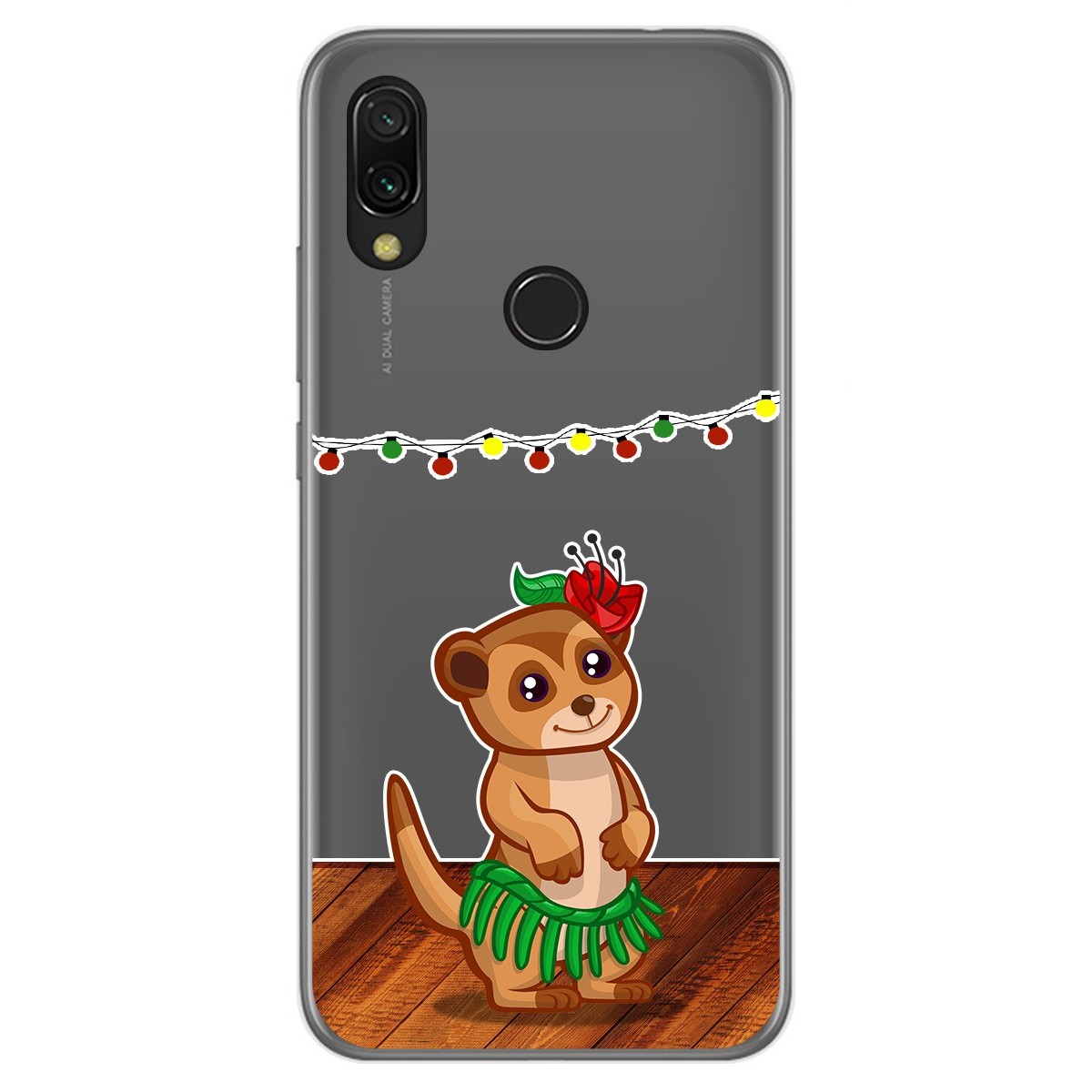Funda Gel Transparente para Xiaomi Redmi 7 diseño Suricata Dibujos