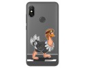 Funda Gel Transparente para Xiaomi Redmi Note 6 Pro diseño Avestruz Dibujos
