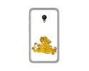 Funda Gel Tpu para Orange Rise 51 / Alcatel Pixi 4 (5) 4G / Vodafone Smart Turbo 7 Diseño Leones Dibujos