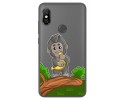 Funda Gel Transparente para Xiaomi Redmi Note 6 Pro diseño Mono Dibujos
