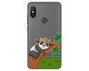 Funda Gel Transparente para Xiaomi Redmi Note 6 Pro diseño Panda Dibujos