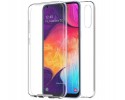 Funda Completa Transparente Pc + Tpu Full Body 360 para Samsung Galaxy A70