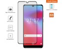 Protector Cristal Templado Completo 5D Full Glue Negro para Vodafone Smart V10 Vidrio