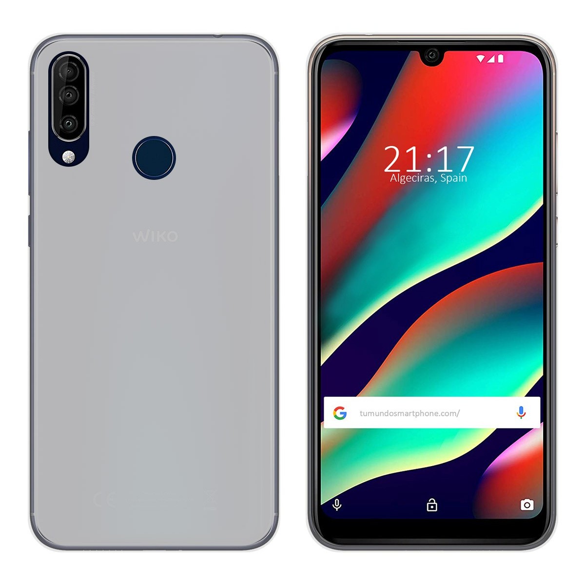 Funda Gel Tpu para Wiko View3 Pro Color Transparente
