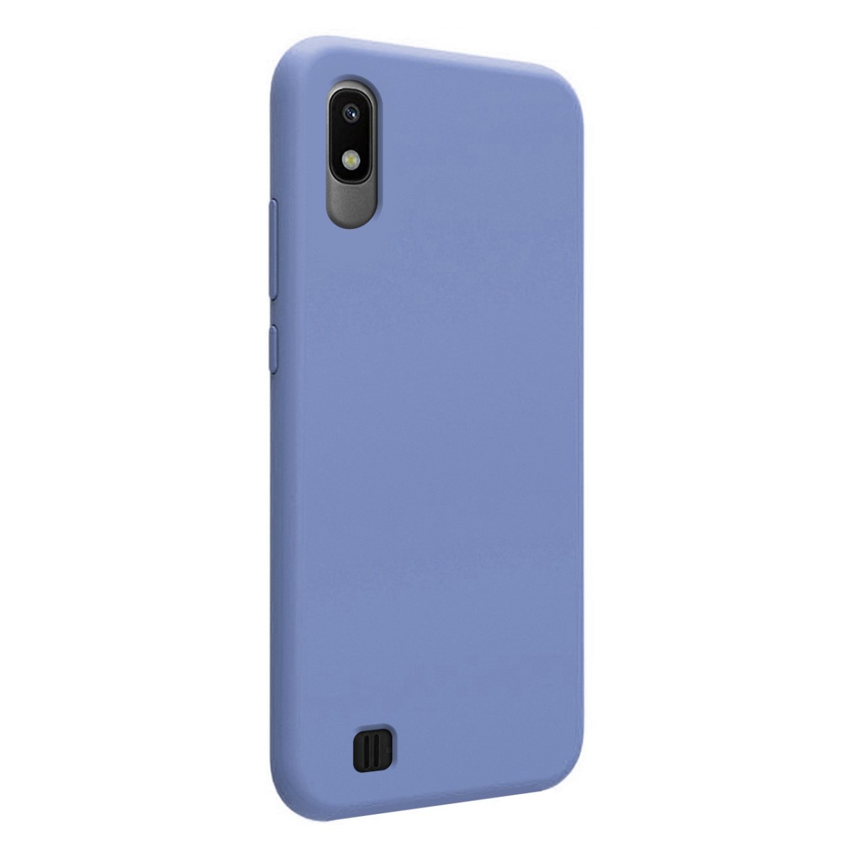Funda Silicona Líquida Ultra Suave para Samsung Galaxy A10 color Azul Celeste