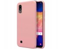Funda Silicona Líquida Ultra Suave para Samsung Galaxy A10 color Rosa