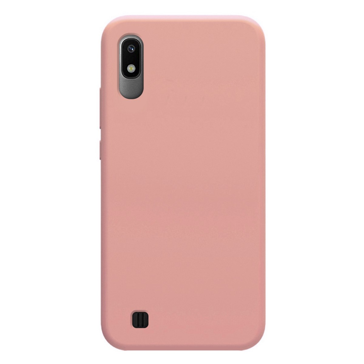 Funda Silicona Líquida Ultra Suave para Samsung Galaxy A10 color Rosa