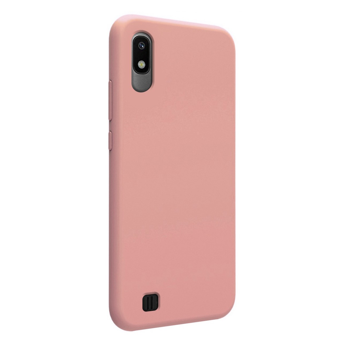 Funda Silicona Líquida Ultra Suave para Samsung Galaxy A10 color Rosa