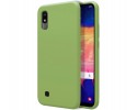 Funda Silicona Líquida Ultra Suave para Samsung Galaxy A10 color Verde
