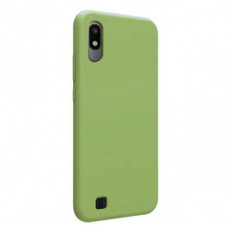 Funda Silicona Líquida Ultra Suave para Samsung Galaxy A10 color Verde