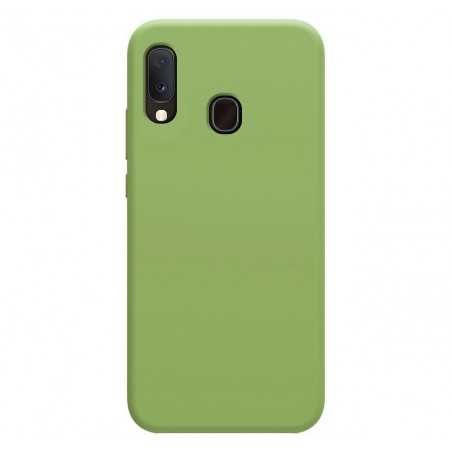 Funda Silicona Líquida Ultra Suave para Samsung Galaxy A20e 5.8 color Verde
