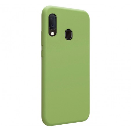 Funda Silicona Líquida Ultra Suave para Samsung Galaxy A20e 5.8 color Verde
