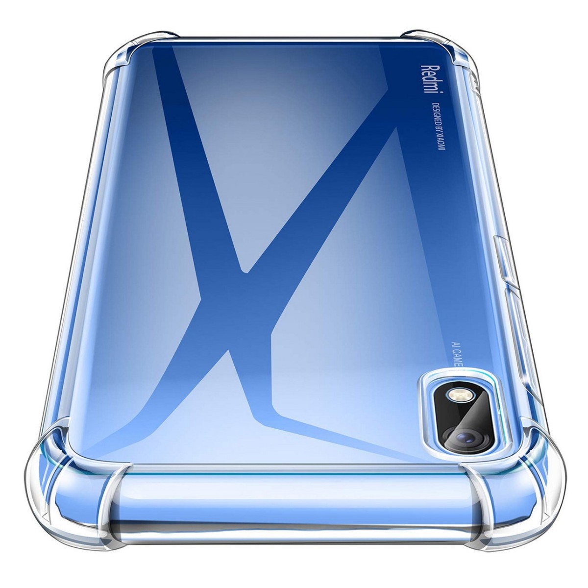 Funda Gel Tpu Anti-Shock Transparente para Xiaomi Redmi 7A Vision