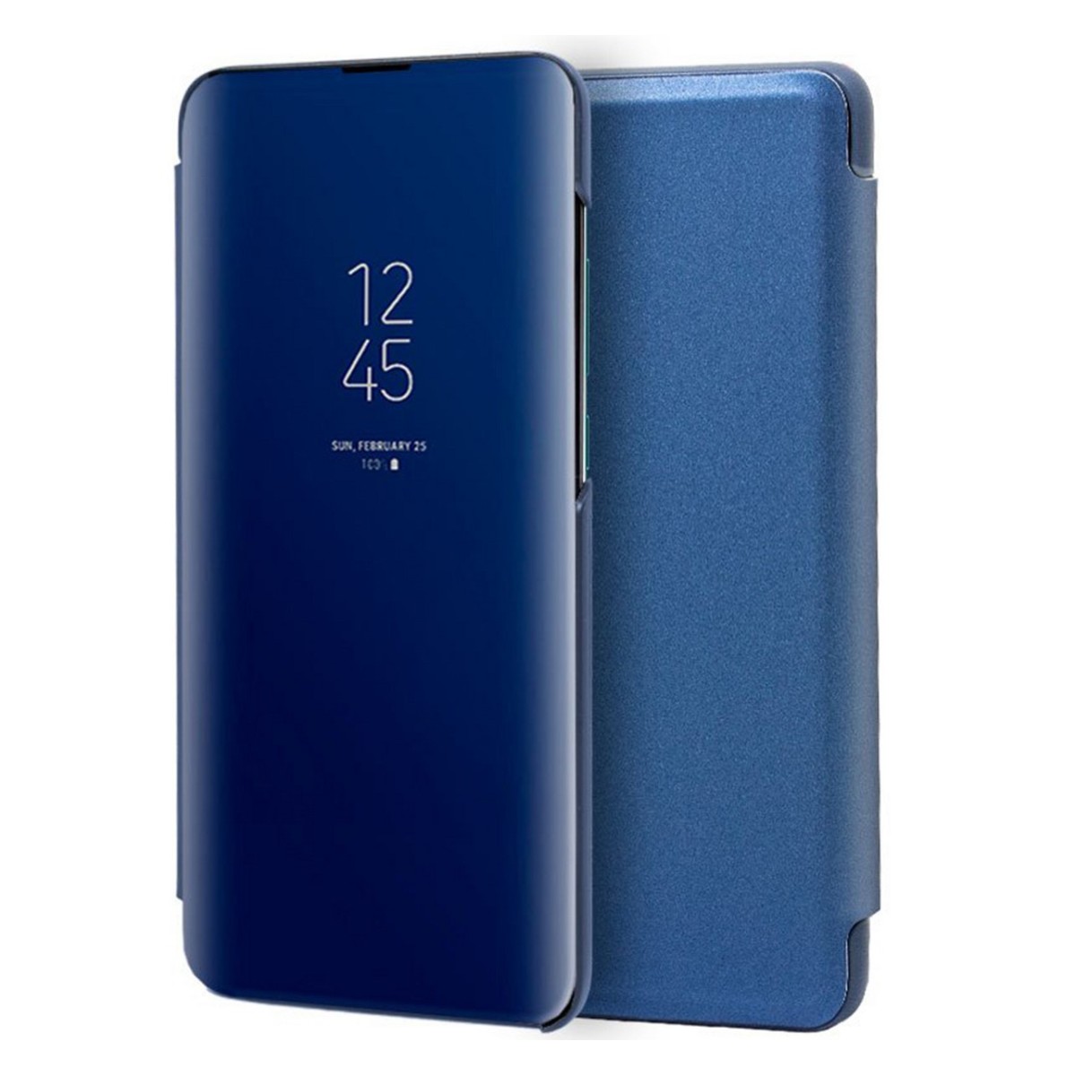 Funda Flip Cover Clear View para Xiaomi Mi 9T / Mi 9T Pro color Azul