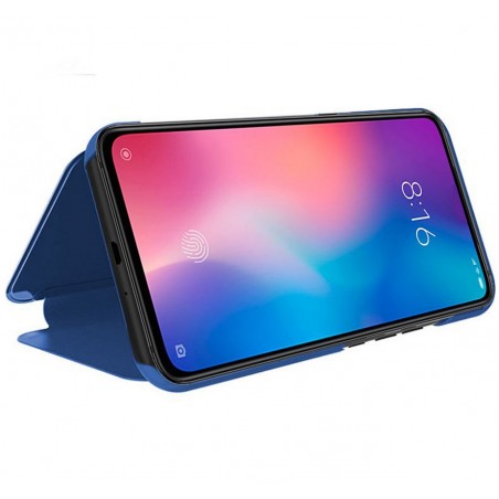 Funda Flip Cover Clear View para Xiaomi Mi 9T / Mi 9T Pro color Azul