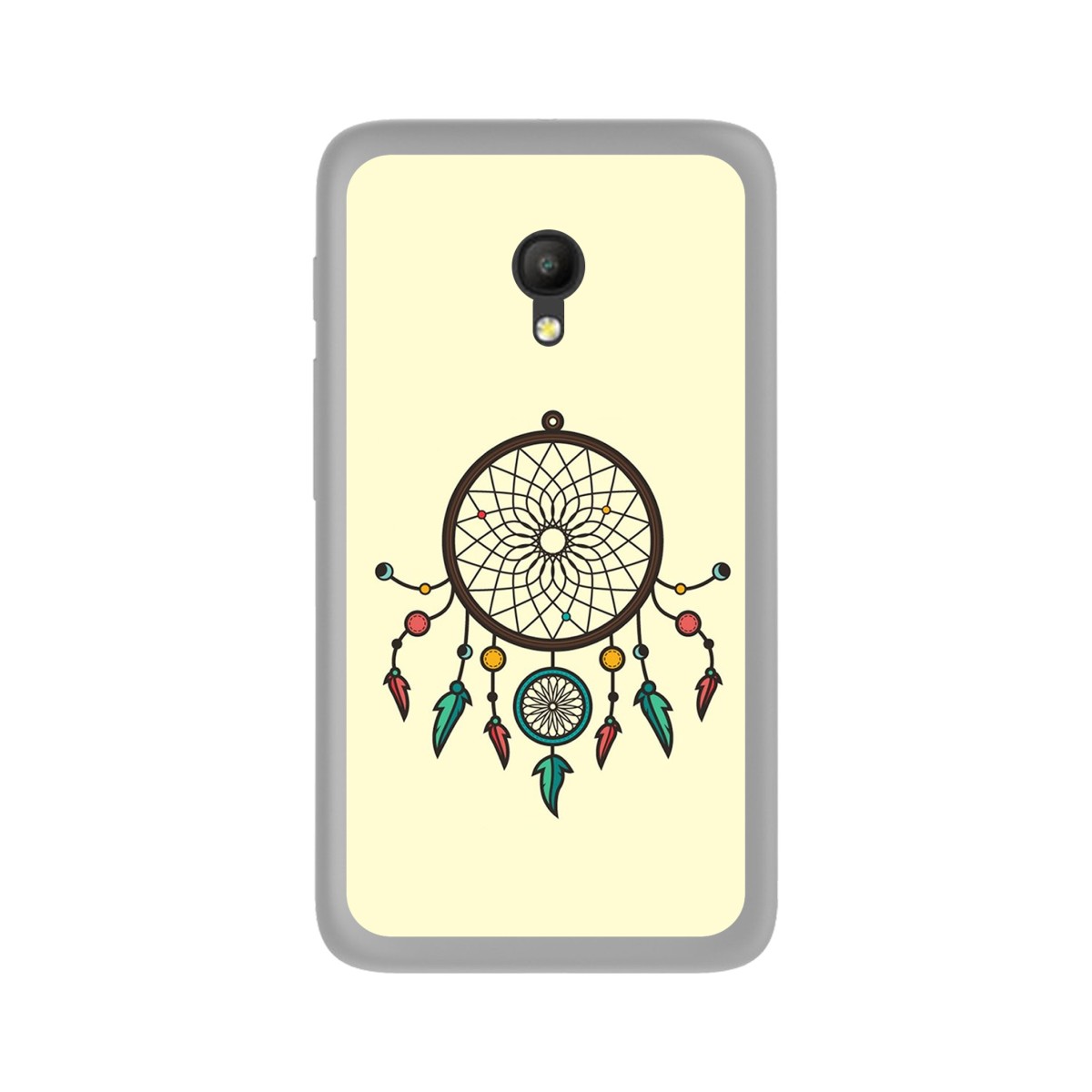 Funda Gel Tpu para Orange Rise 51 / Alcatel Pixi 4 (5) 4G / Vodafone Smart Turbo 7 Diseño Atrapasueños Dibujos