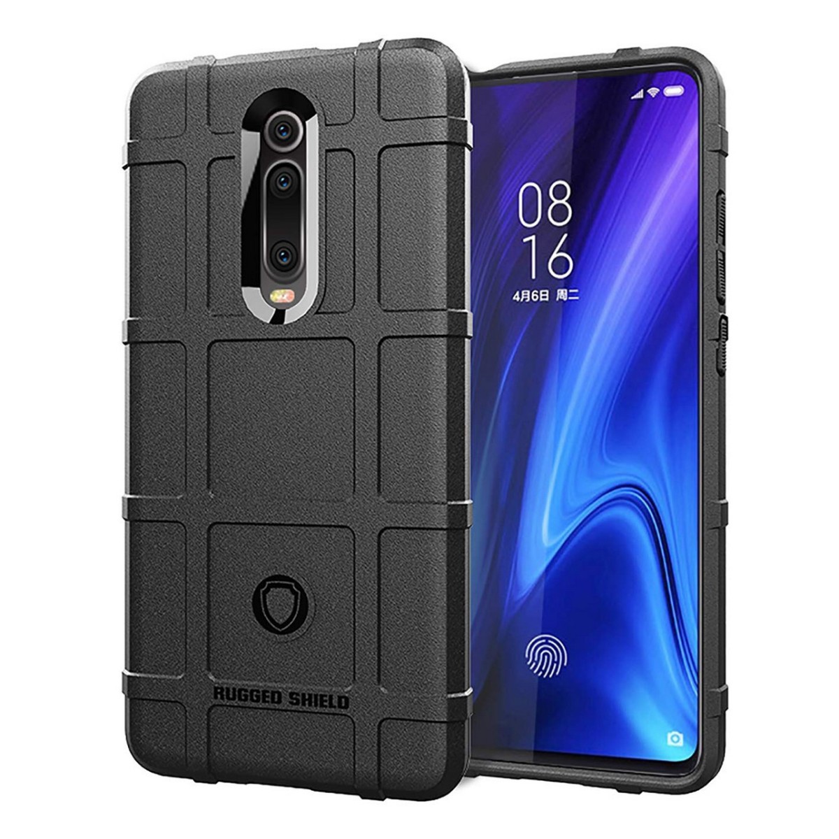 Funda Armor Rugged Shield Antigolpes para Xiaomi Mi 9T / Mi 9T Pro color Negra