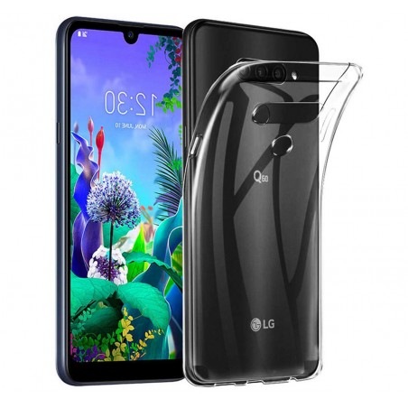 Funda Gel Tpu Fina Ultra-Thin 0,5mm Transparente para Lg Q60 / K50