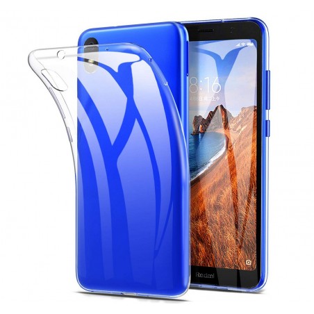 Funda Gel Tpu Fina Ultra-Thin 0,5mm Transparente para Xiaomi Redmi 7A
