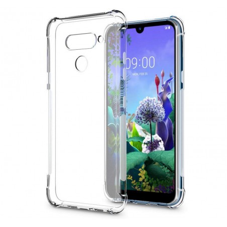 Funda Gel Tpu Anti-Shock Transparente para Lg Q60 / K50