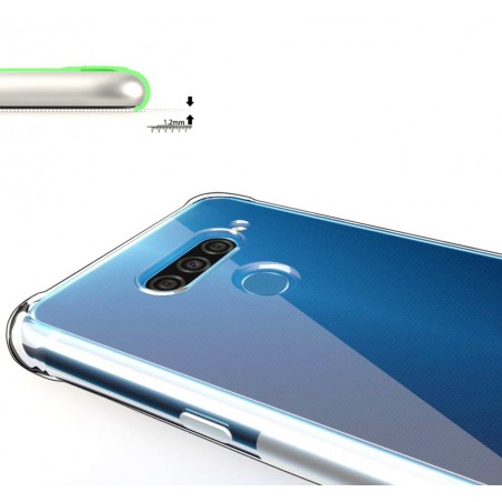 Funda Gel Tpu Anti-Shock Transparente para Lg Q60 / K50