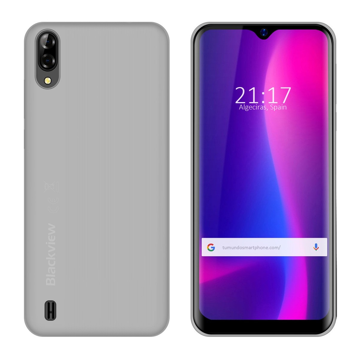 Funda Gel Tpu para Blackview A60 Color Transparente