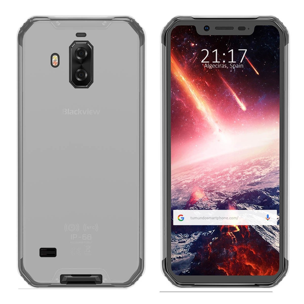 Funda Gel Tpu para Blackview Bv9600 Pro Color Transparente