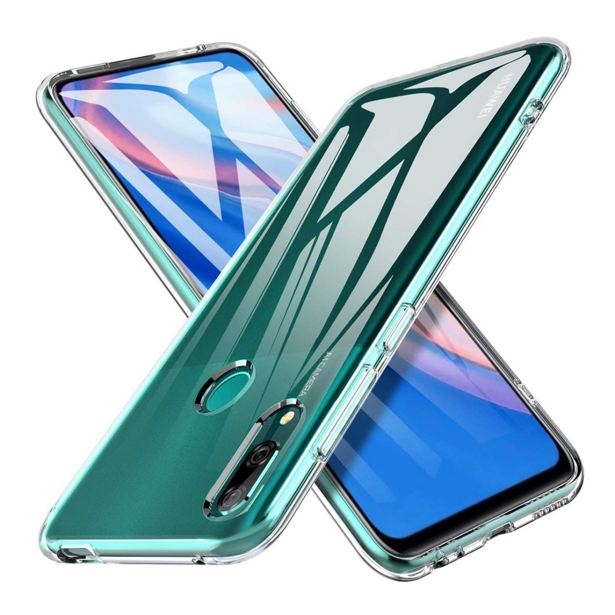 Funda Gel Tpu Fina Ultra-Thin 0,5mm Transparente para Huawei P Smart Z