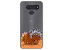 Funda Gel Transparente para Lg Q60 / K50 diseño Bufalo Dibujos