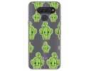 Funda Gel Transparente para Lg Q60 / K50 diseño Cactus Dibujos