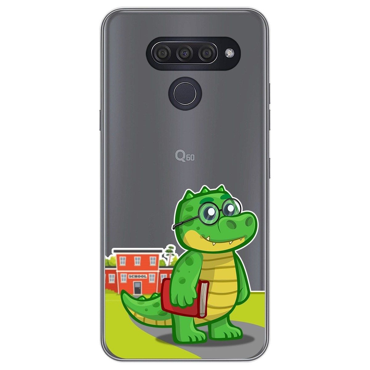 Funda Gel Transparente para Lg Q60 / K50 diseño Coco Dibujos
