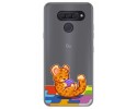 Funda Gel Transparente para Lg Q60 / K50 diseño Leopardo Dibujos