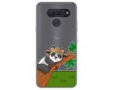 Funda Gel Transparente para Lg Q60 / K50 diseño Panda Dibujos