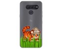 Funda Gel Transparente para Lg Q60 / K50 diseño Tigre Dibujos